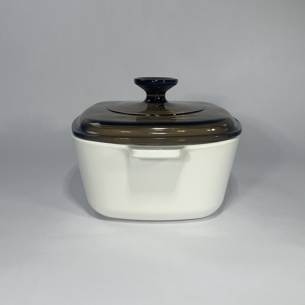 Vintage 1960's Corning Ware Blue Cornflower Casserole Dish 1 3/4QT w/ lid U.S.A. - Picture 4 of 14